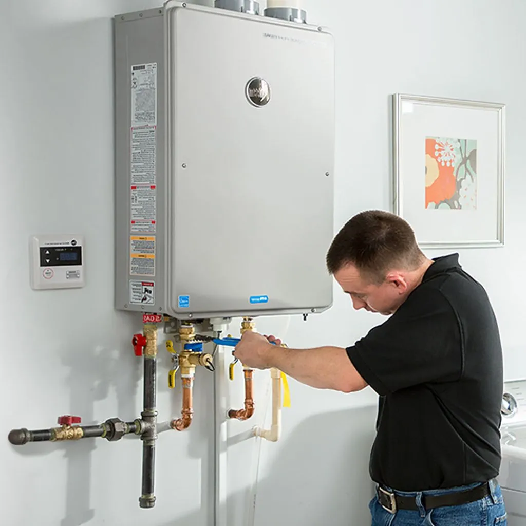 tankless water heater repair in Harveysburg, OH